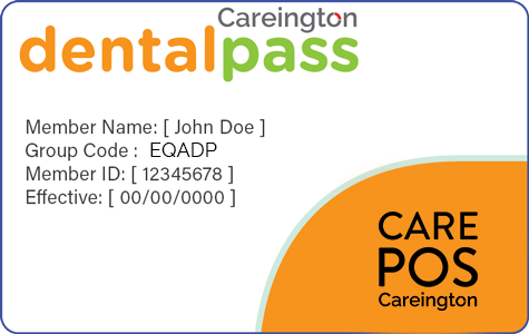 dentalpass member id card